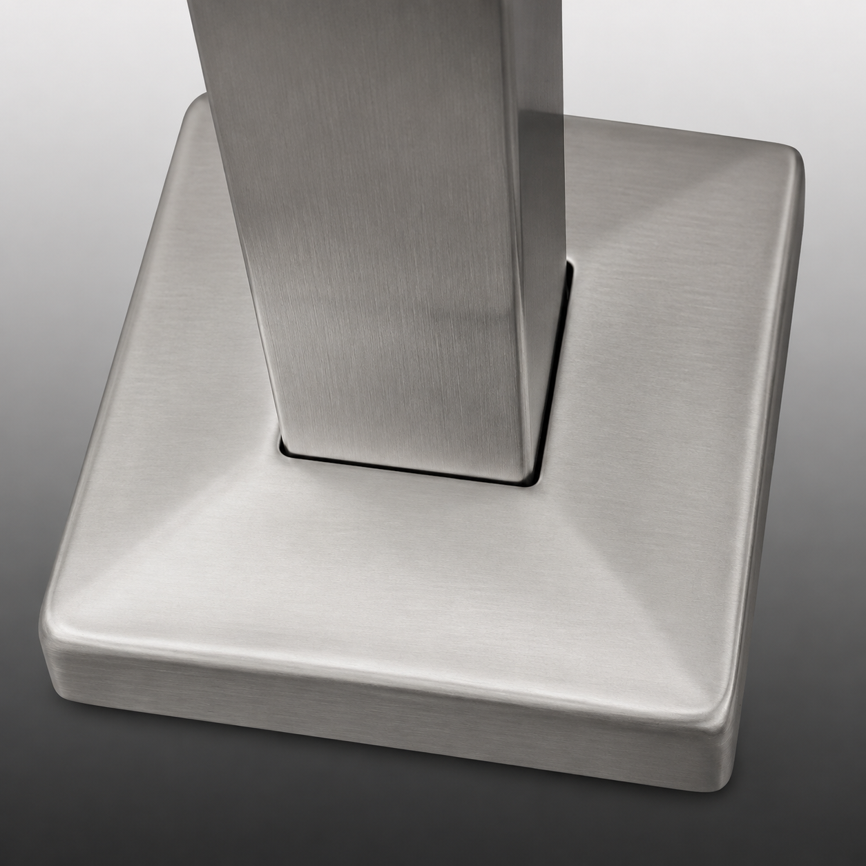 Abdeckrosette Geländerpfosten Vierkantrohr 40 x 40 mm