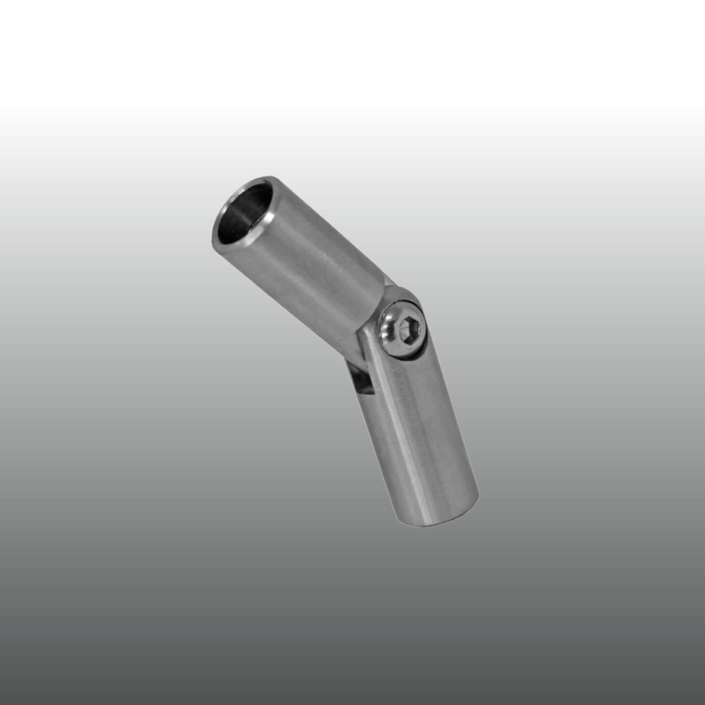 Rundstabverbinder mit Gelenk Querstabverbinder Edelstahl