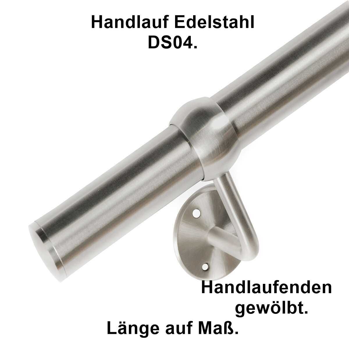 Handlauf DS04 Länge auf Maß Material Edelstahl