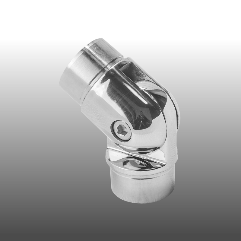 Handlaufverbinder Edelstahl einstellbar hochglanz