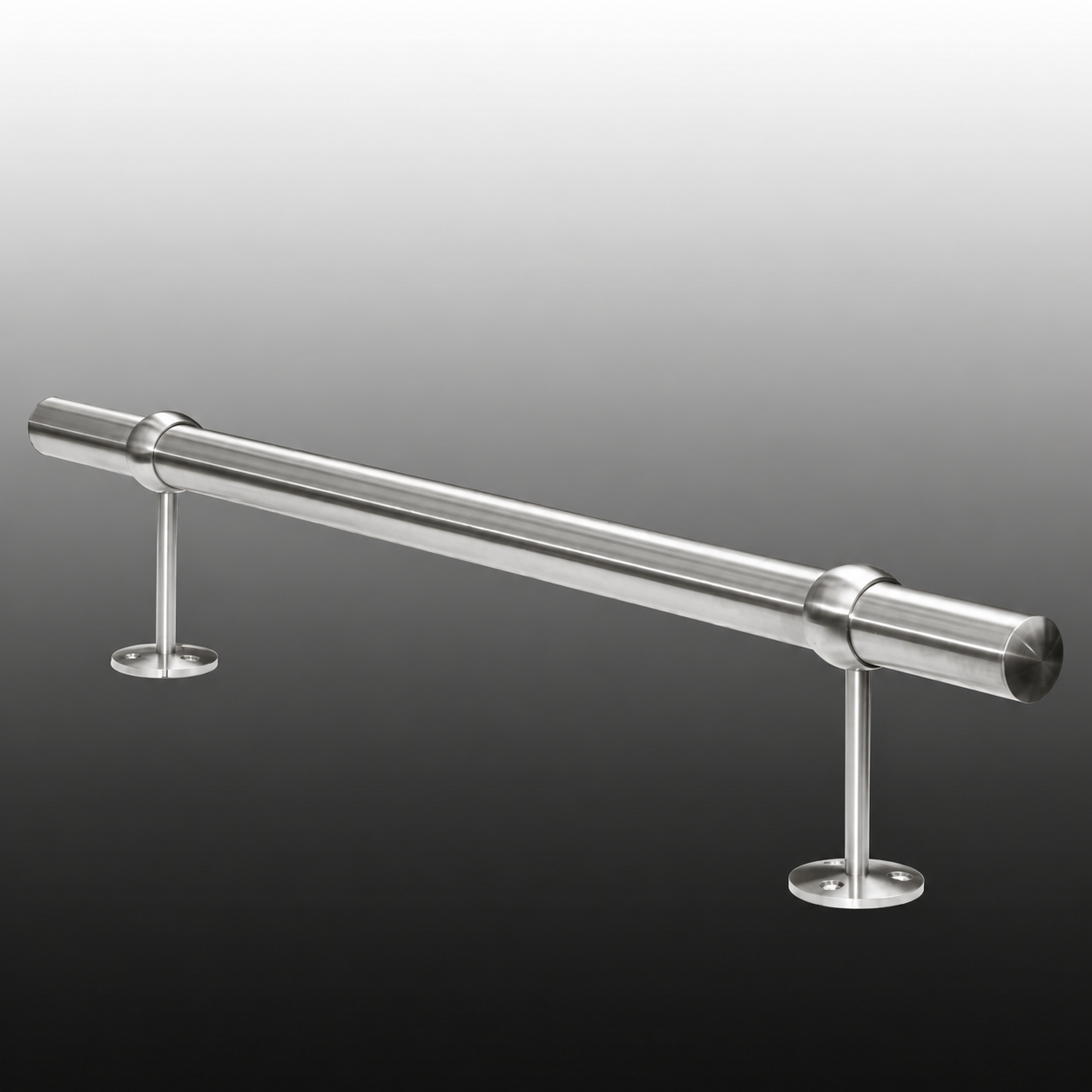 Handlaufhalter mit Kugelring Lang für den Handlauf Edelstahl