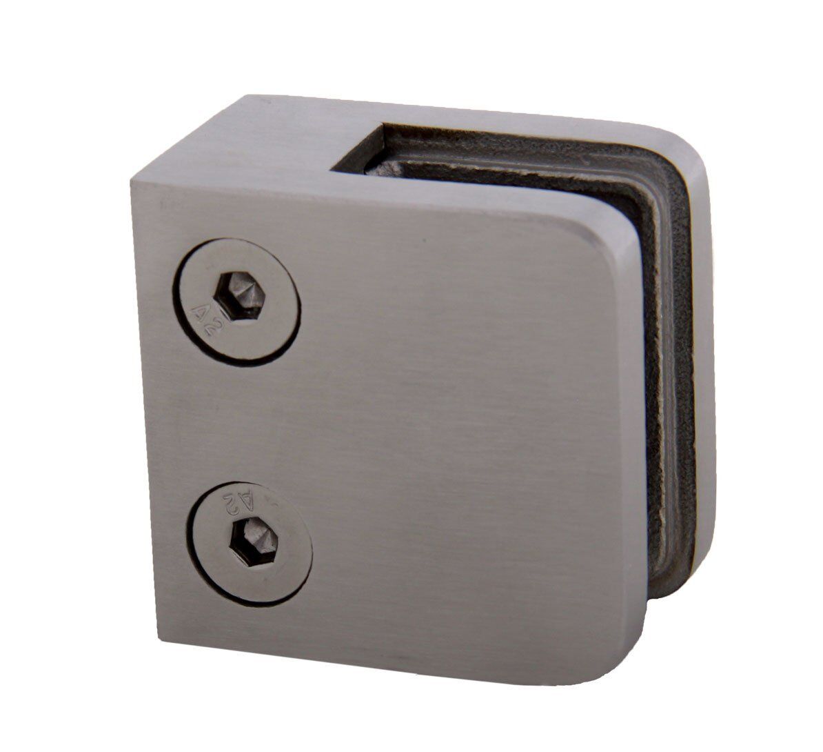 Lochblech Halter Edelstahl G02 gerader Anschluss