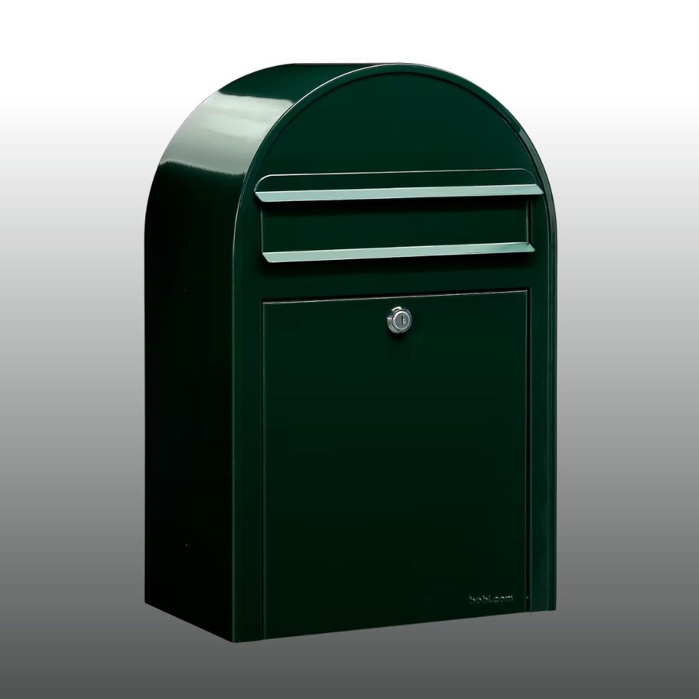 Briefkasten Bobi Classic Schwarzgrün
