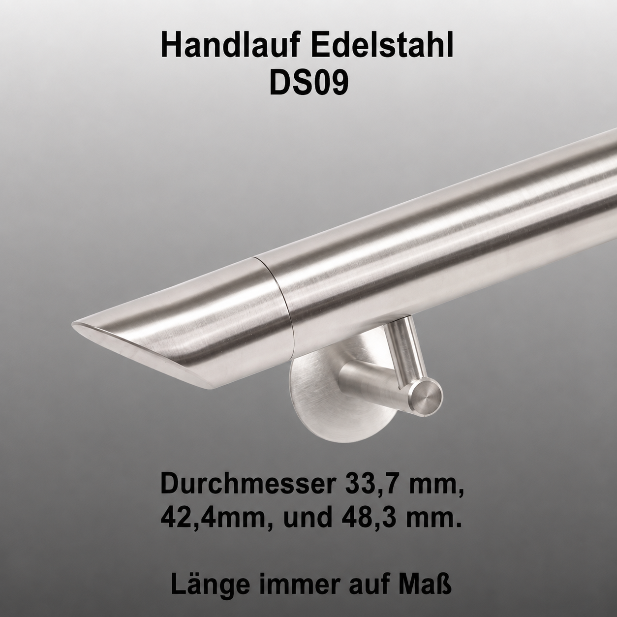 Handlauf Edelstahl DS09.