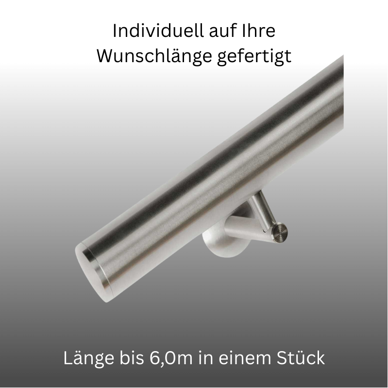 Edelstahl Handlauf DS05 Länge auf Maß