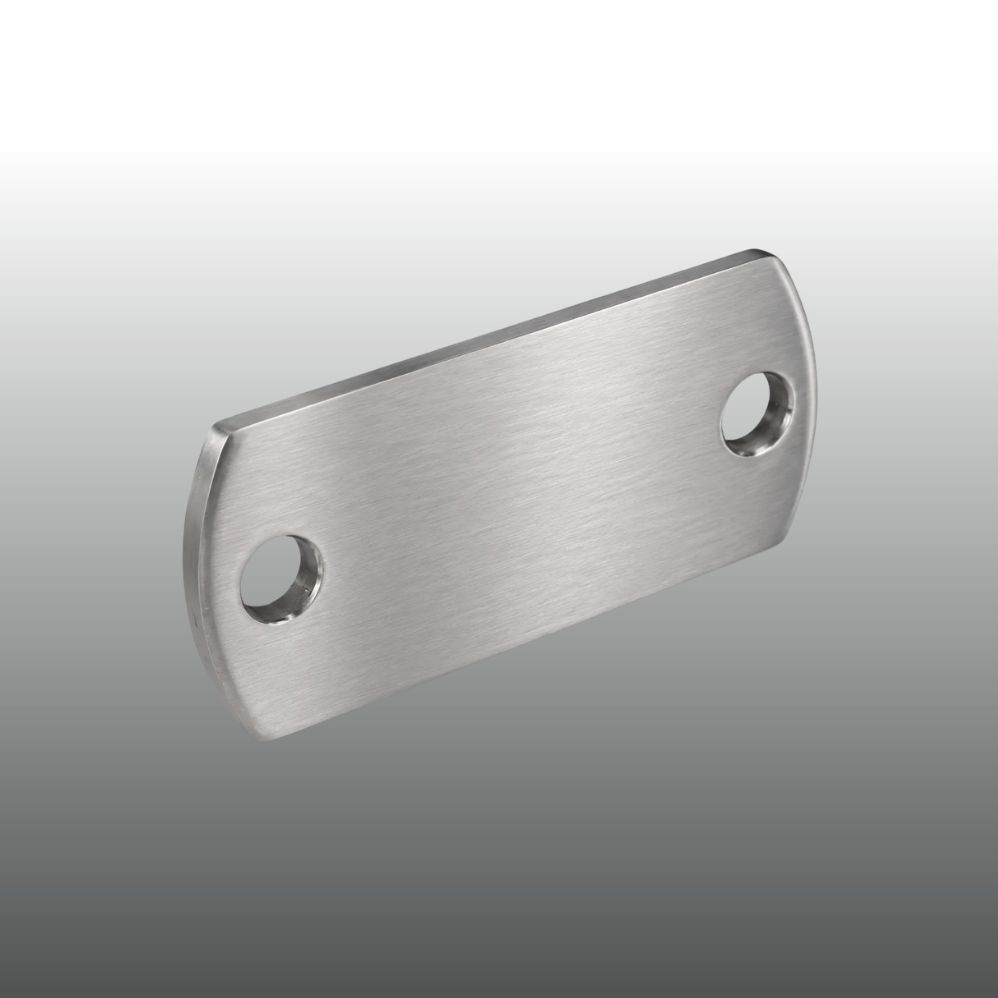 Ankerplatte Edelstahl Oval 02