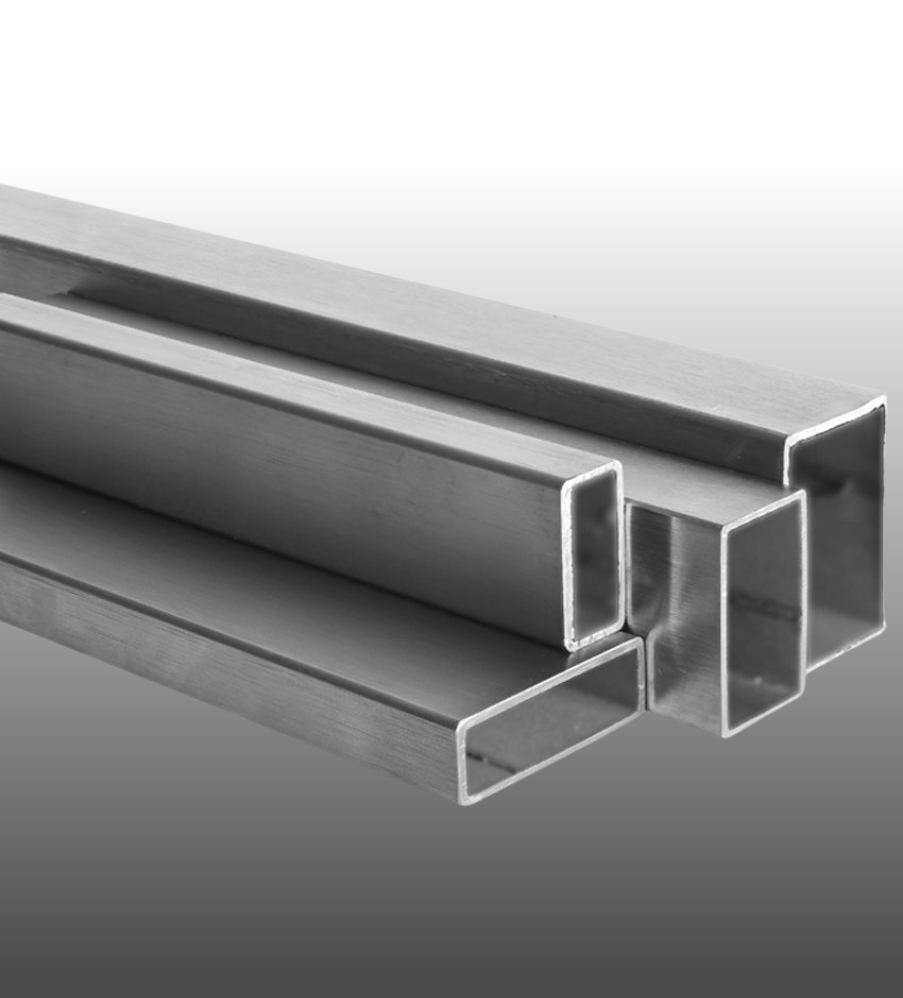 Rechteckrohr 30 x 20 x 2 mm Edelstahl V2A