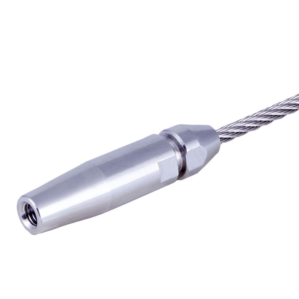 Seilgeländer Edelstahl RO-02, Bauteil für Seilgeländer selber bauen.