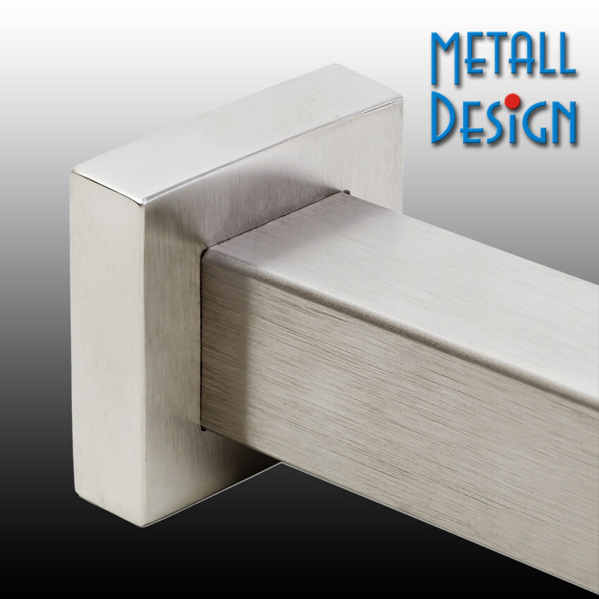 Vierkantrohr Geländer Abdeckrosette mit Vierkant-Edelstahlrohr