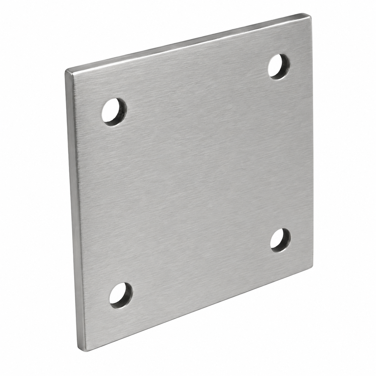Ankerplatte Edelstahl Quadrat
