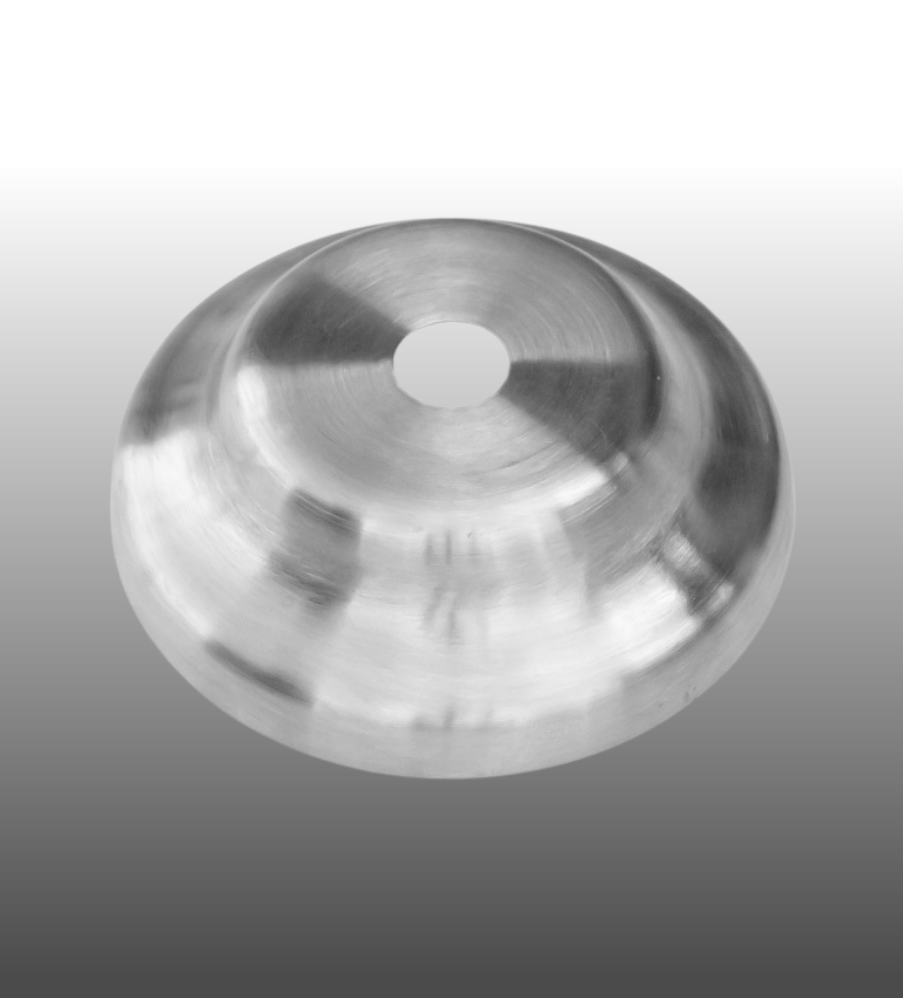 Abdeckrosette B02 für Handlaufhalter Edelstahl